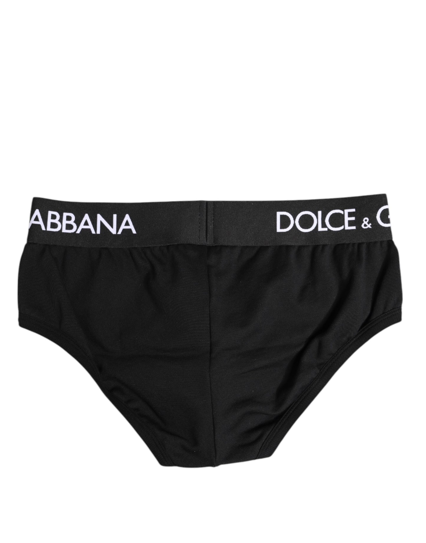 Sous-vêtement classique en coton stretch noir Dolce & Gabbana