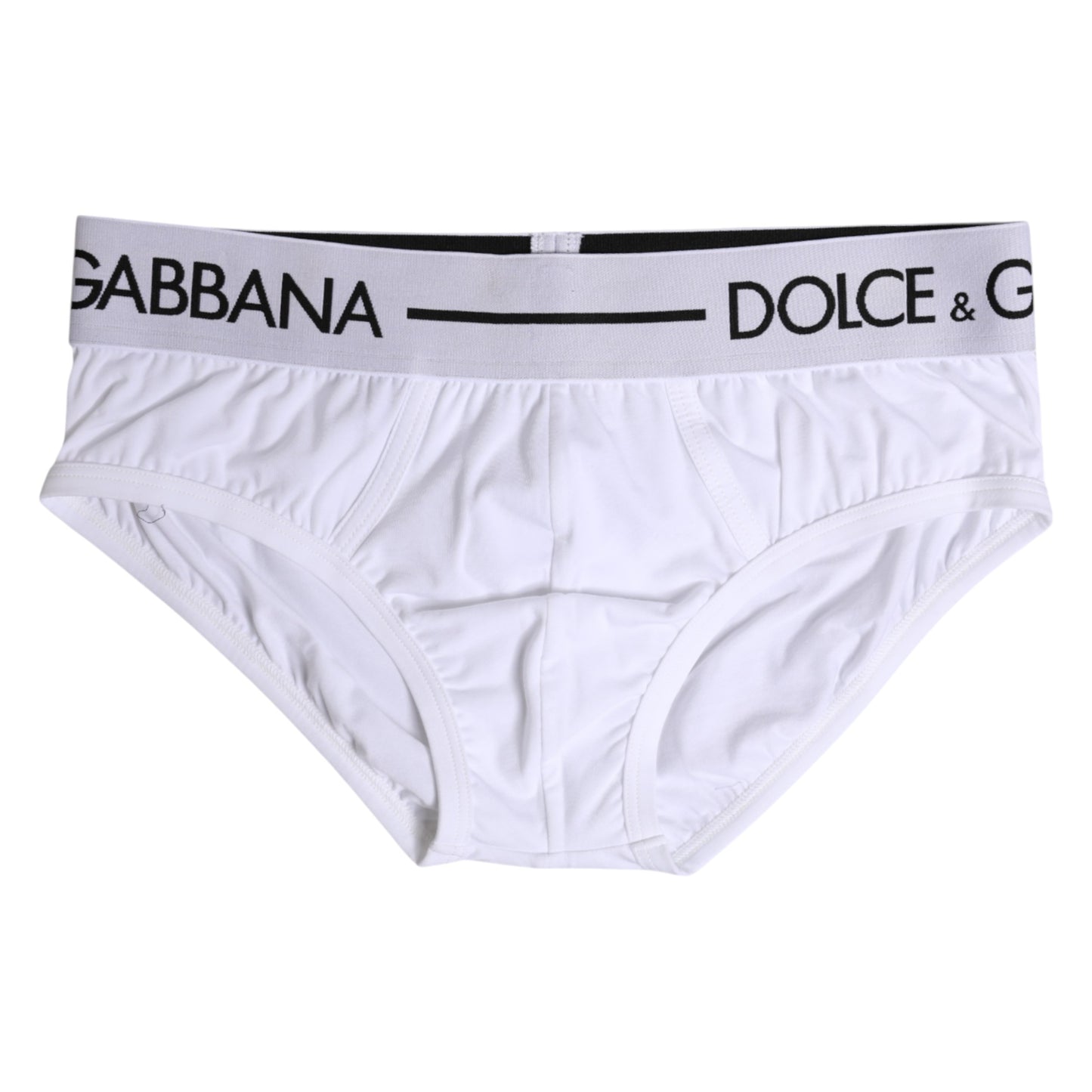 Sous-vêtement classique en coton stretch blanc Dolce & Gabbana