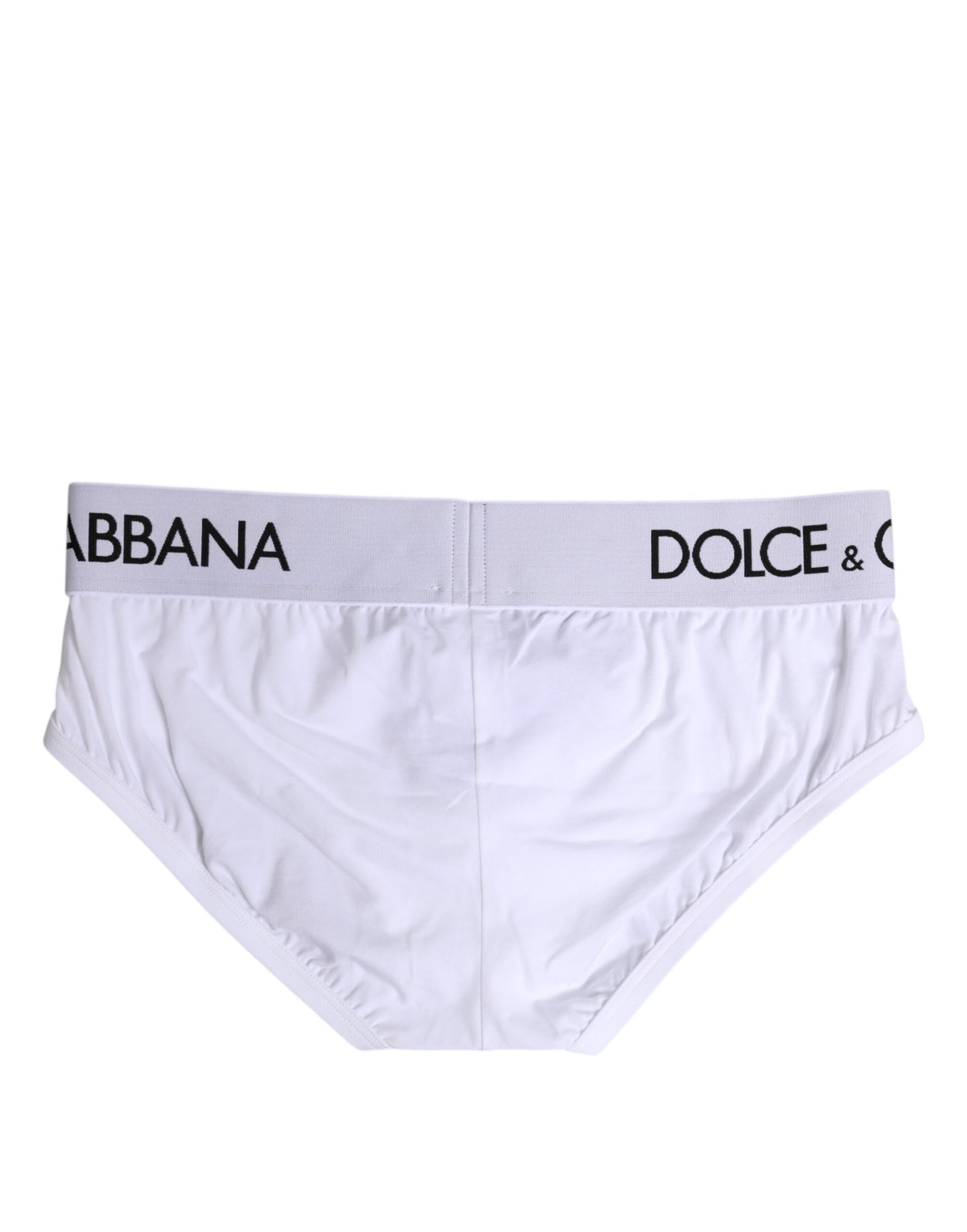 Sous-vêtement classique en coton stretch blanc Dolce & Gabbana