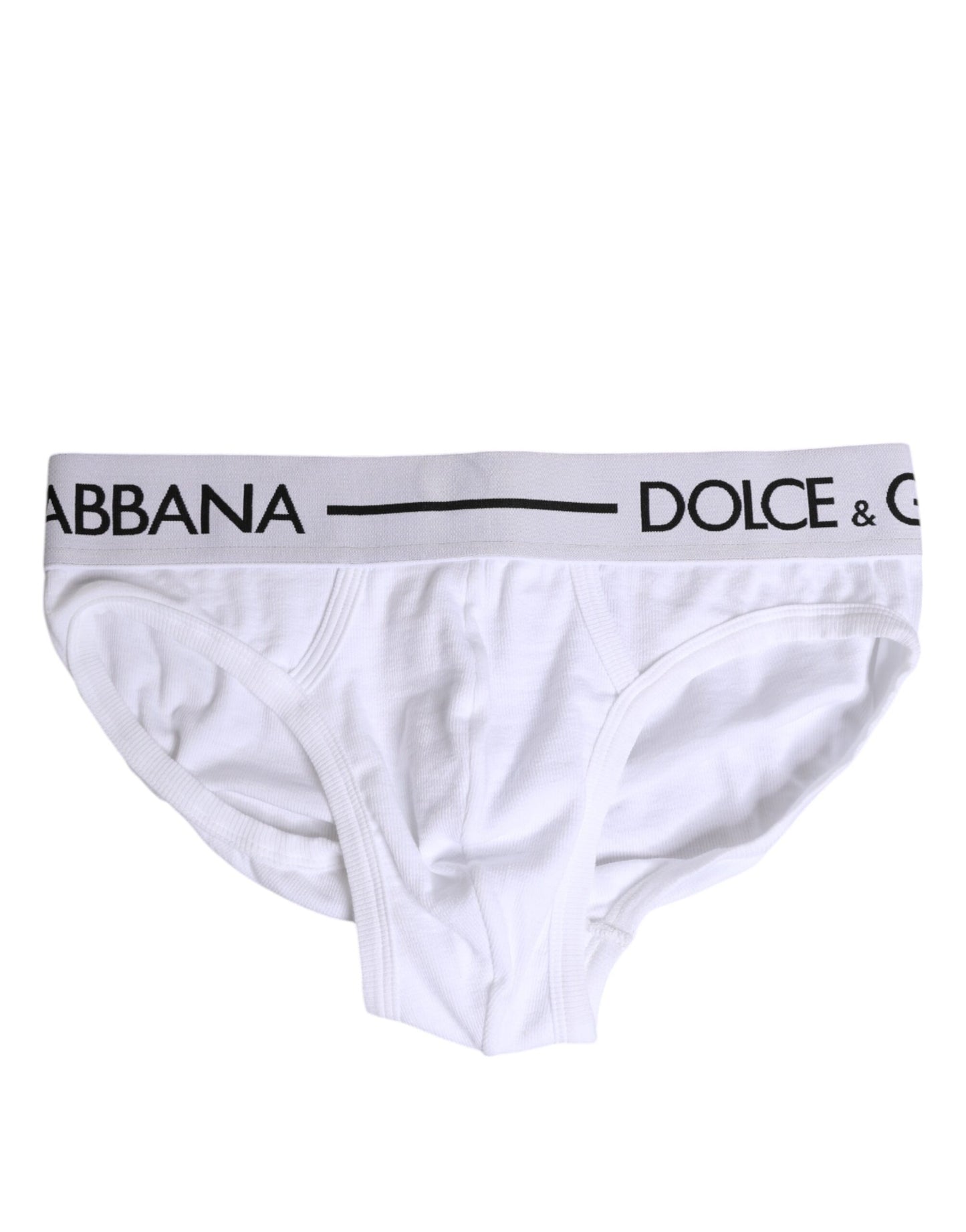 Sous-vêtement classique en coton stretch blanc Dolce & Gabbana