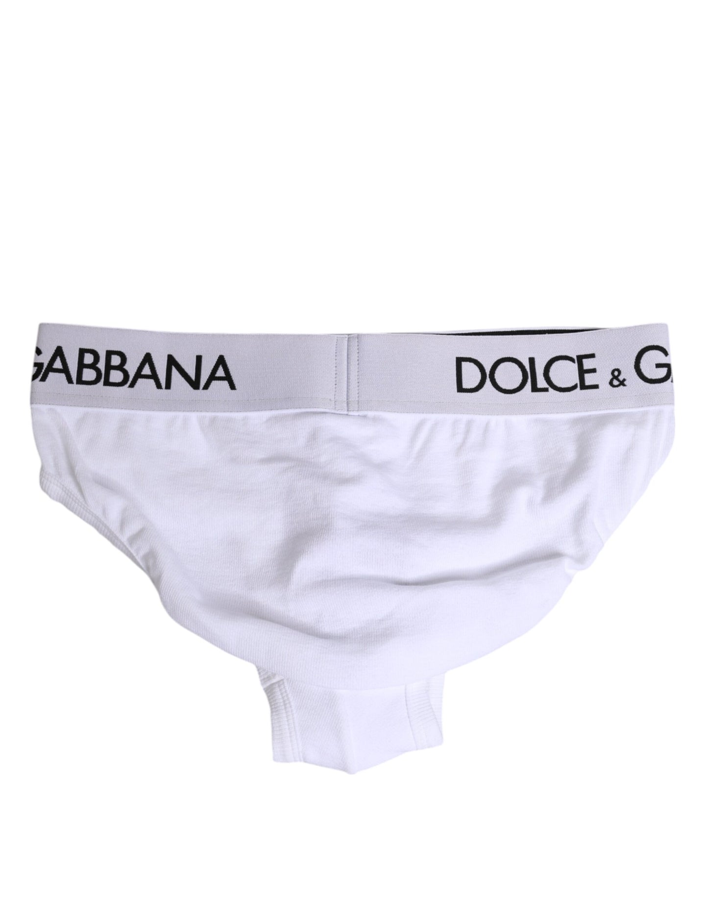 Sous-vêtement classique en coton stretch blanc Dolce & Gabbana