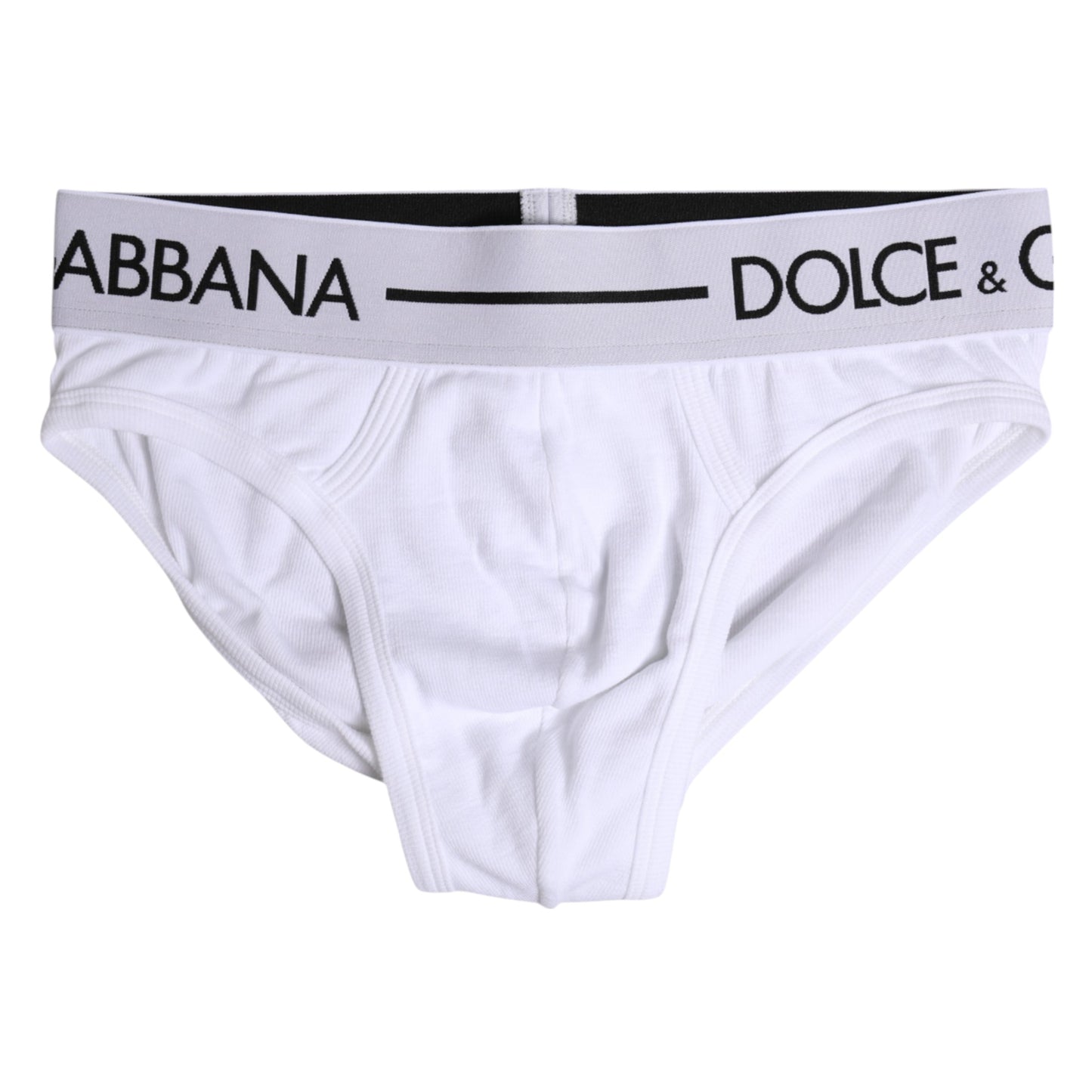 Sous-vêtement classique en coton stretch blanc Dolce & Gabbana