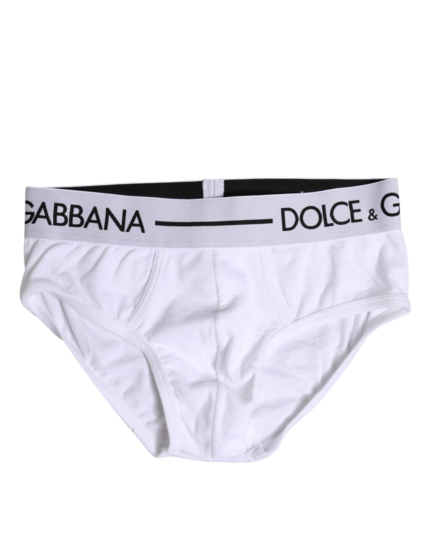 Sous-vêtement classique en coton stretch blanc Dolce & Gabbana