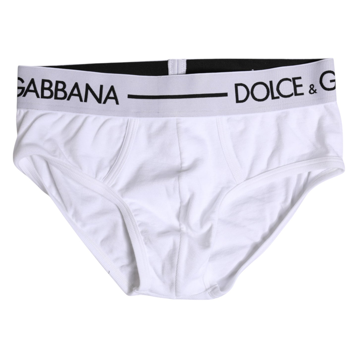 Sous-vêtement classique en coton stretch blanc Dolce & Gabbana