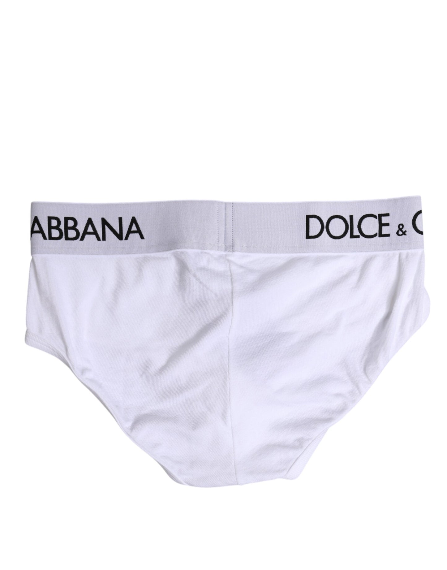 Sous-vêtement classique en coton stretch blanc Dolce & Gabbana