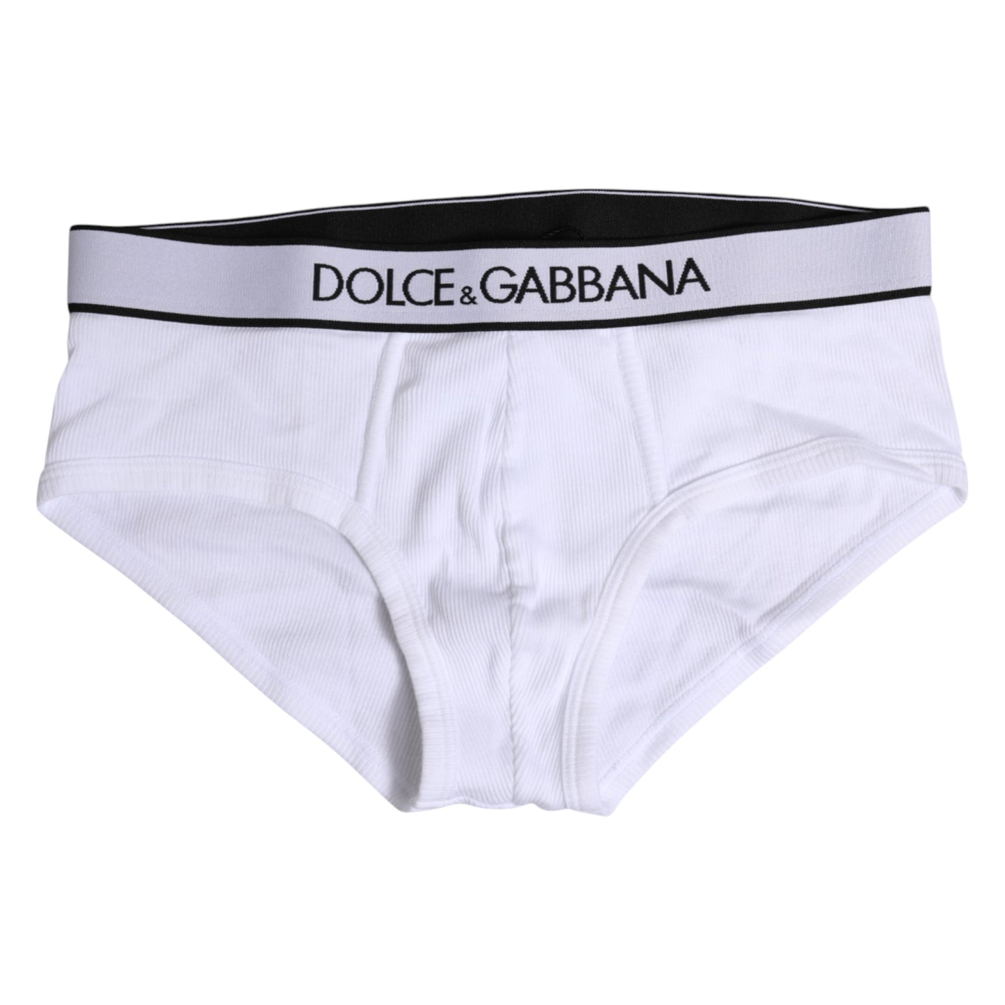 Sous-vêtement classique en coton stretch blanc Dolce & Gabbana