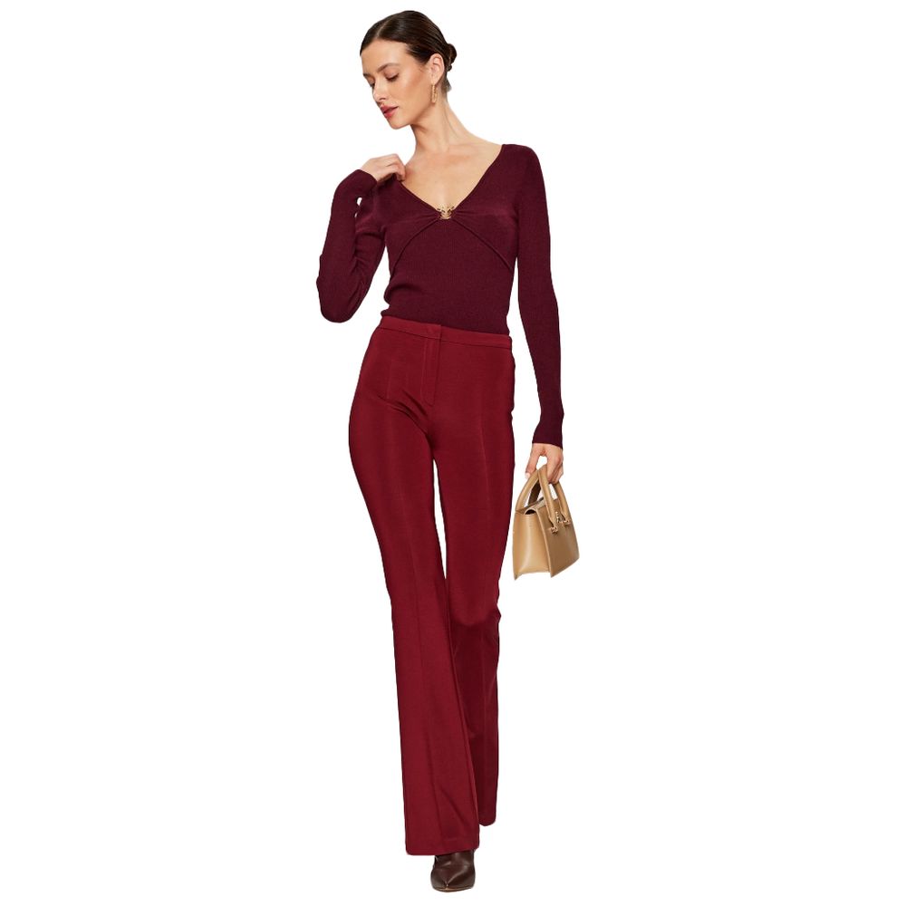 PINKO Red Viscose Jeans & Pant by PINKO