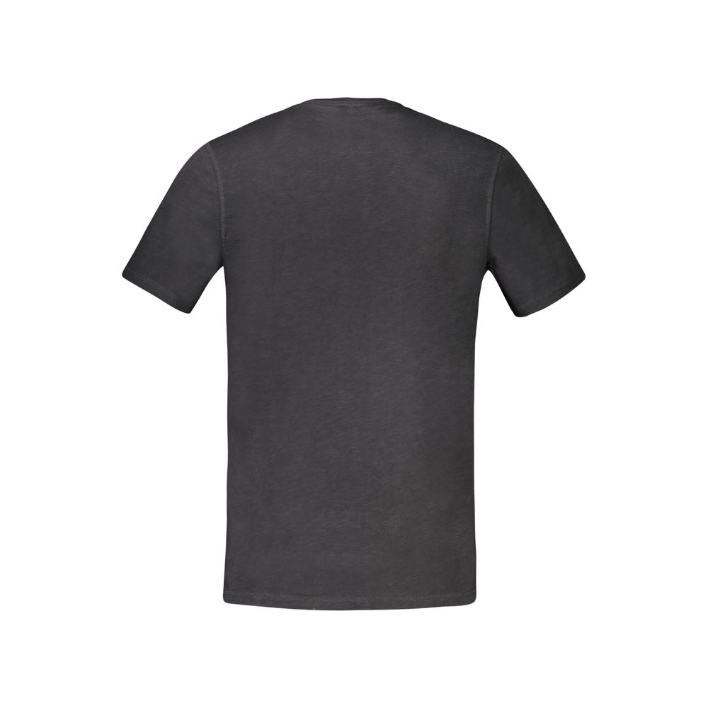 T-shirt en coton noir Hugo Boss