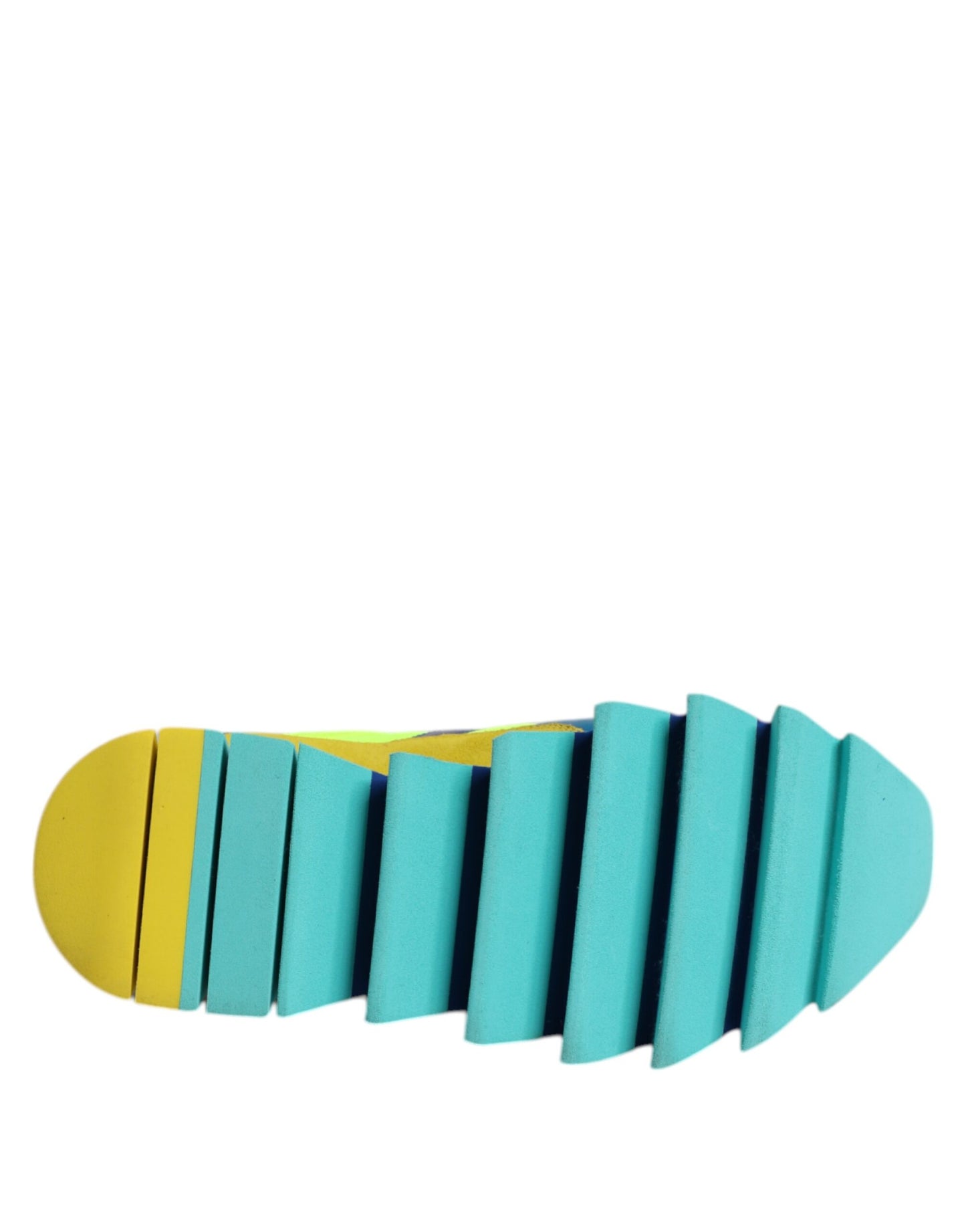 Dolce & Gabbana Multicolor Leather Low Top Men Sneakers Shoes by Dolce & Gabbana