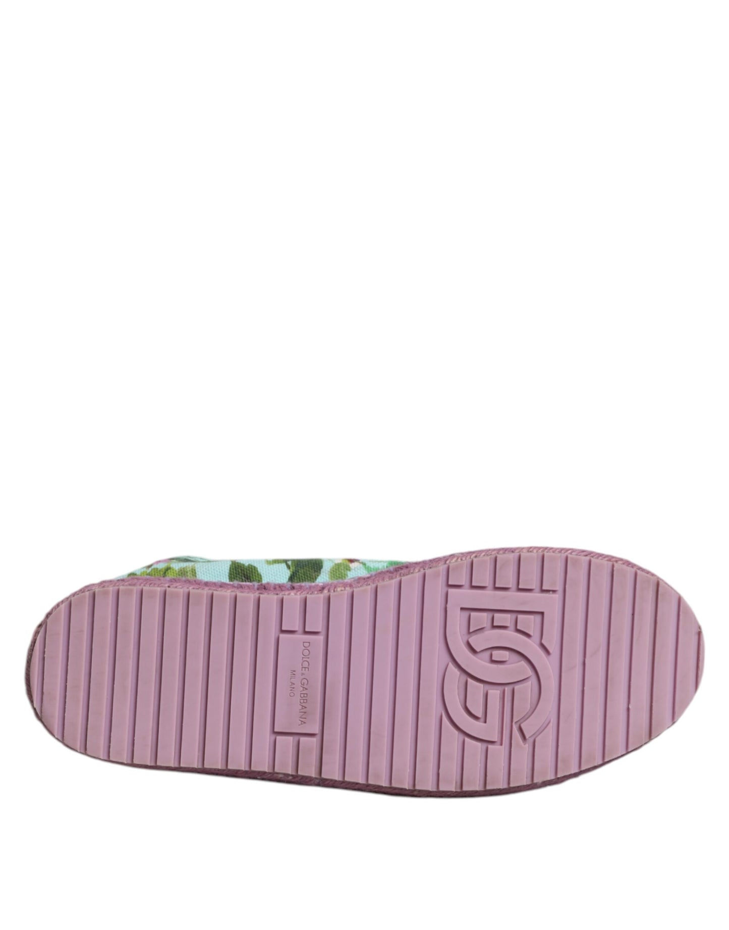 Dolce & Gabbana Multicolor Canvas Espadrilles Sneakers Shoes by Dolce & Gabbana