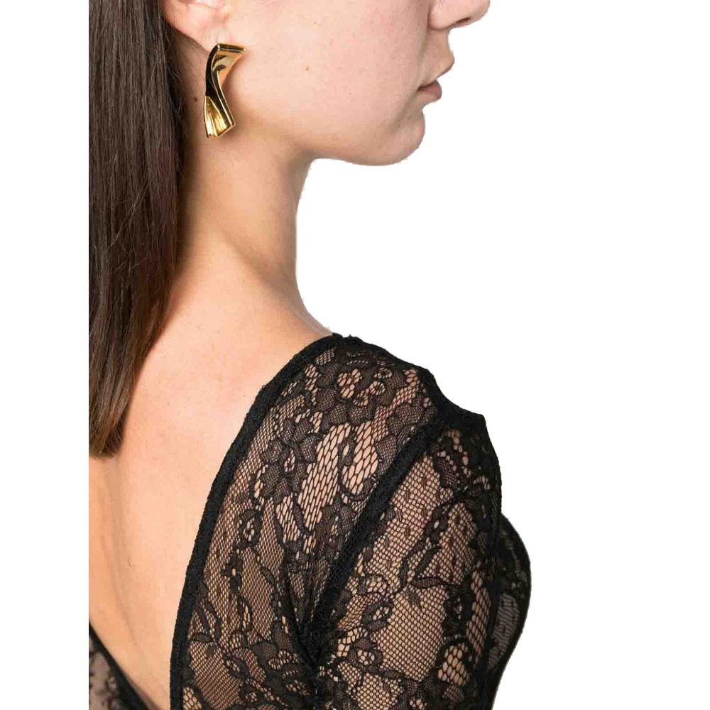 PINKO Black Nylon Tops & T-Shirt by PINKO