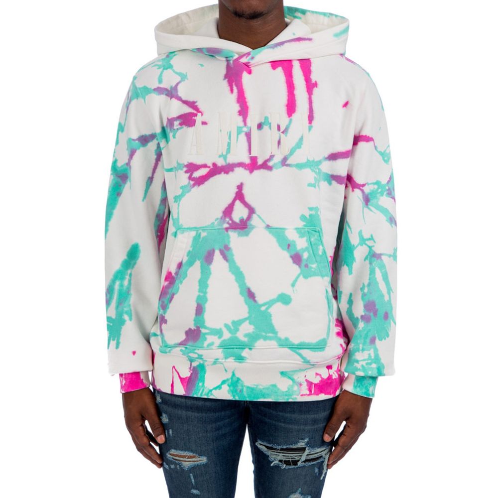 Amiri Logo Tie-Dye Hoodie Sweatshirt by Amiri