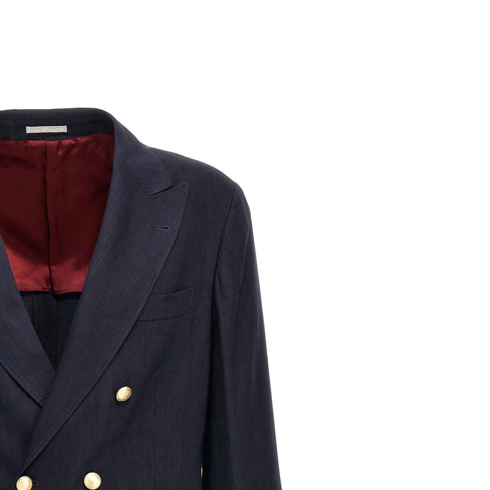 Veste en lin et laine Brunello Cucinelli