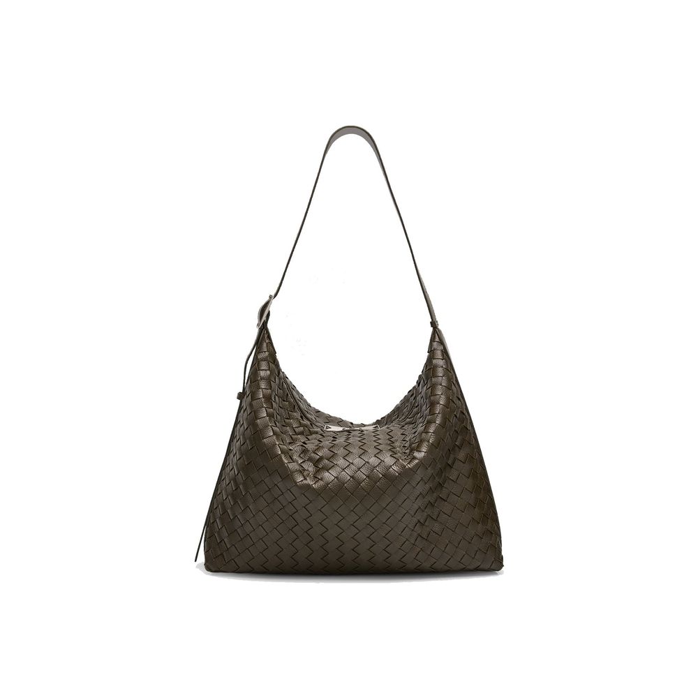 Sac hobo Bottega Veneta Traveller moyen en cuir intrecciato