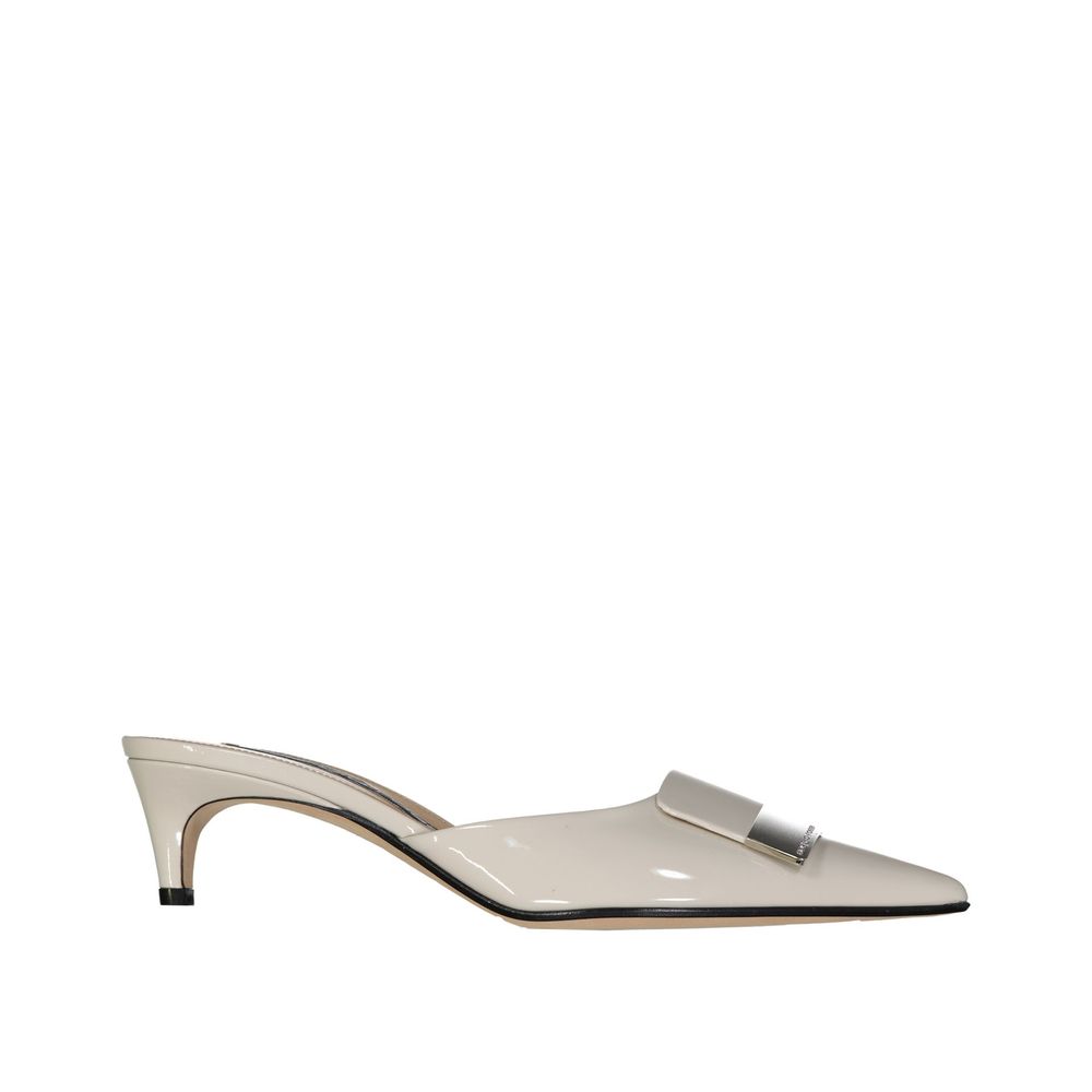 Sergio Rossi Leather Mules by Sergio Rossi