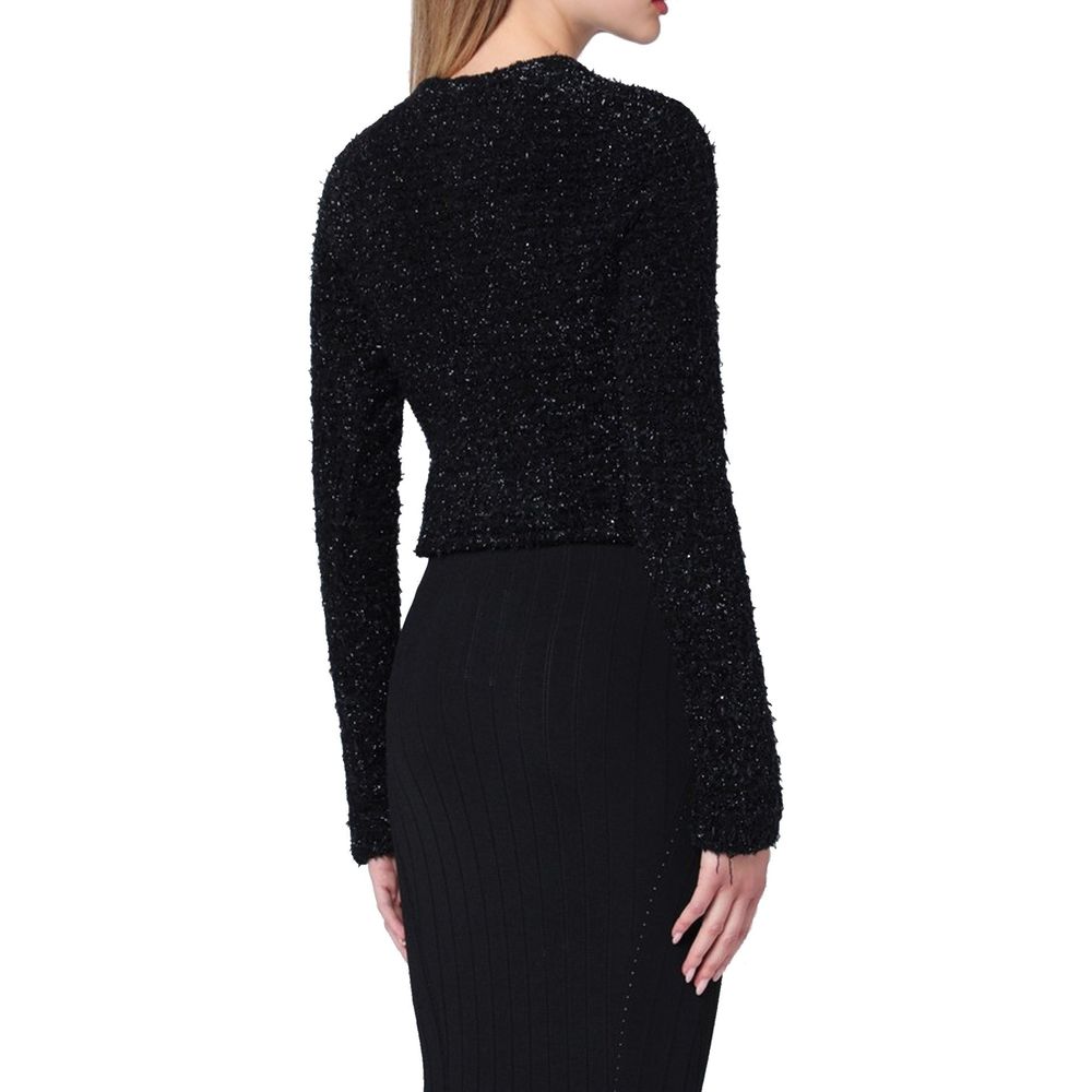 Cardigan court en boucle Balenciaga