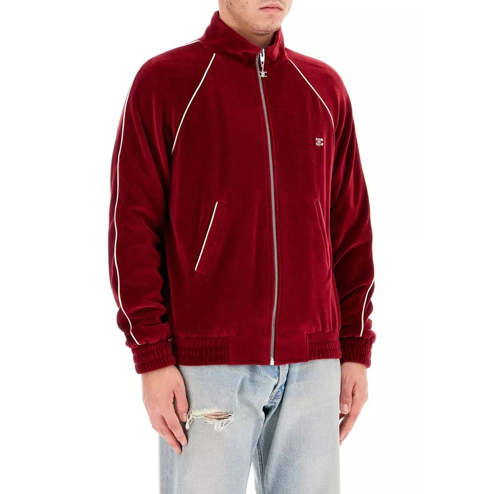 Celine Triomphe Velvet Sweatshirt
