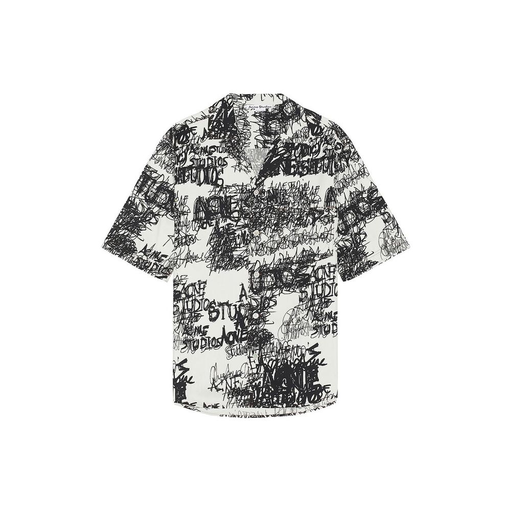 Chemise boutonnée imprimée Acne Studios