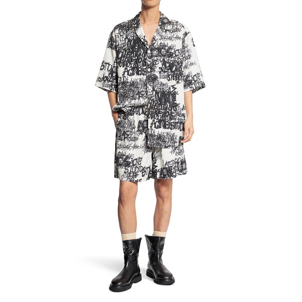 Chemise boutonnée imprimée Acne Studios
