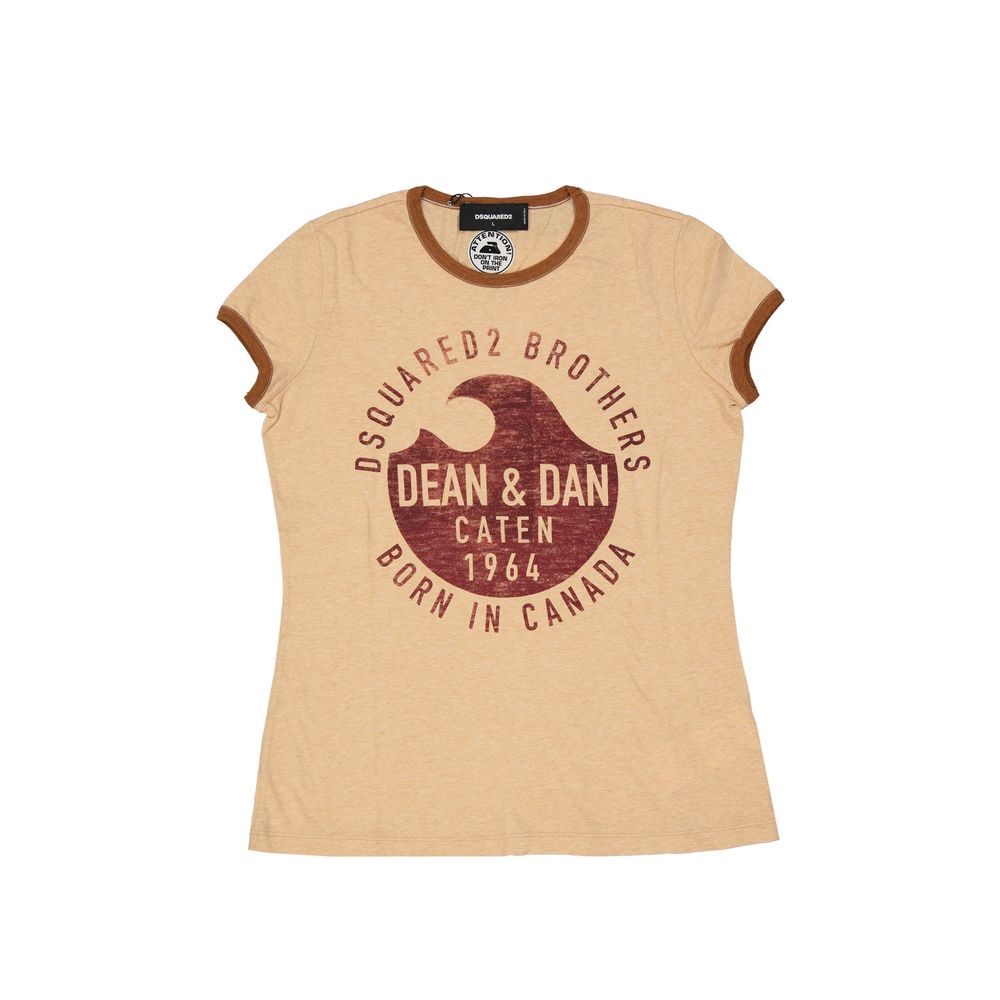 T-shirt en coton avec logo Dsquared²
