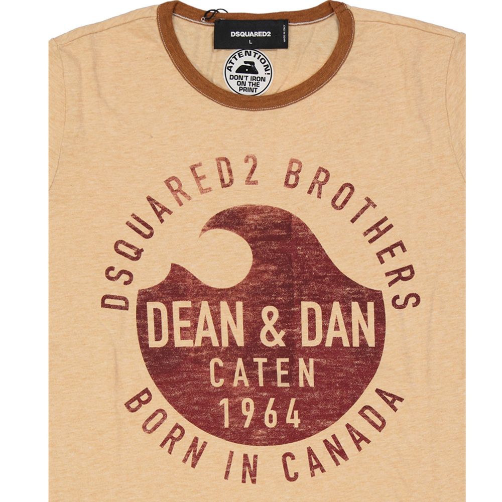 T-shirt en coton avec logo Dsquared²