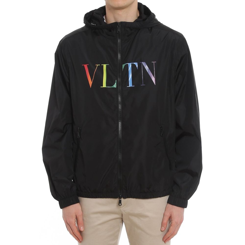 Coupe-vent avec logo Valentino