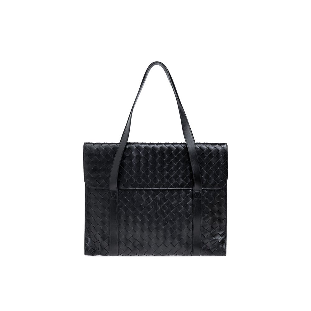 Bottega Veneta Porte-documents en cuir intrecciato
