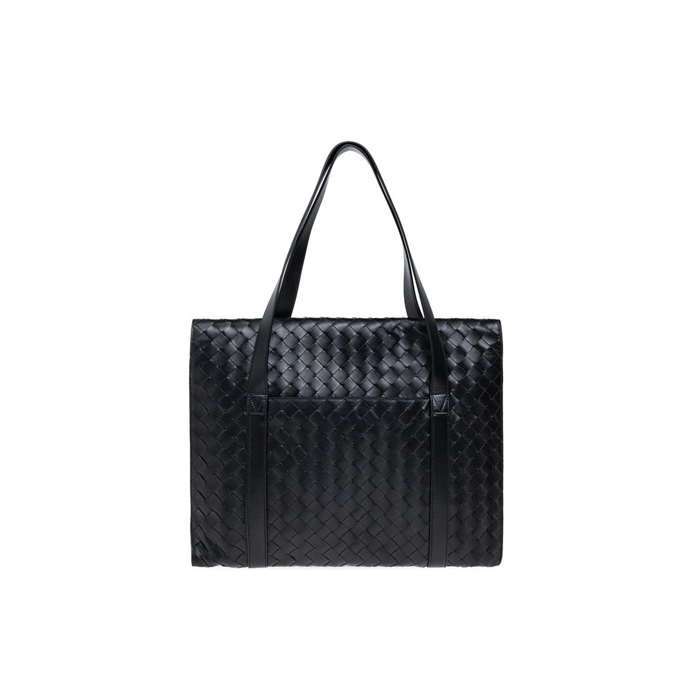 Bottega Veneta Porte-documents en cuir intrecciato