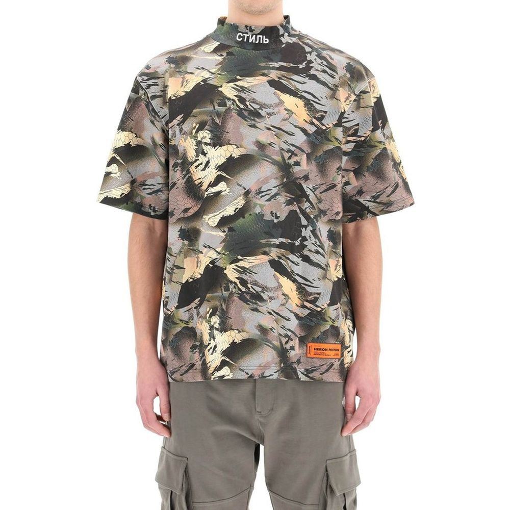 T-shirt imprimé camouflage Heron Preston