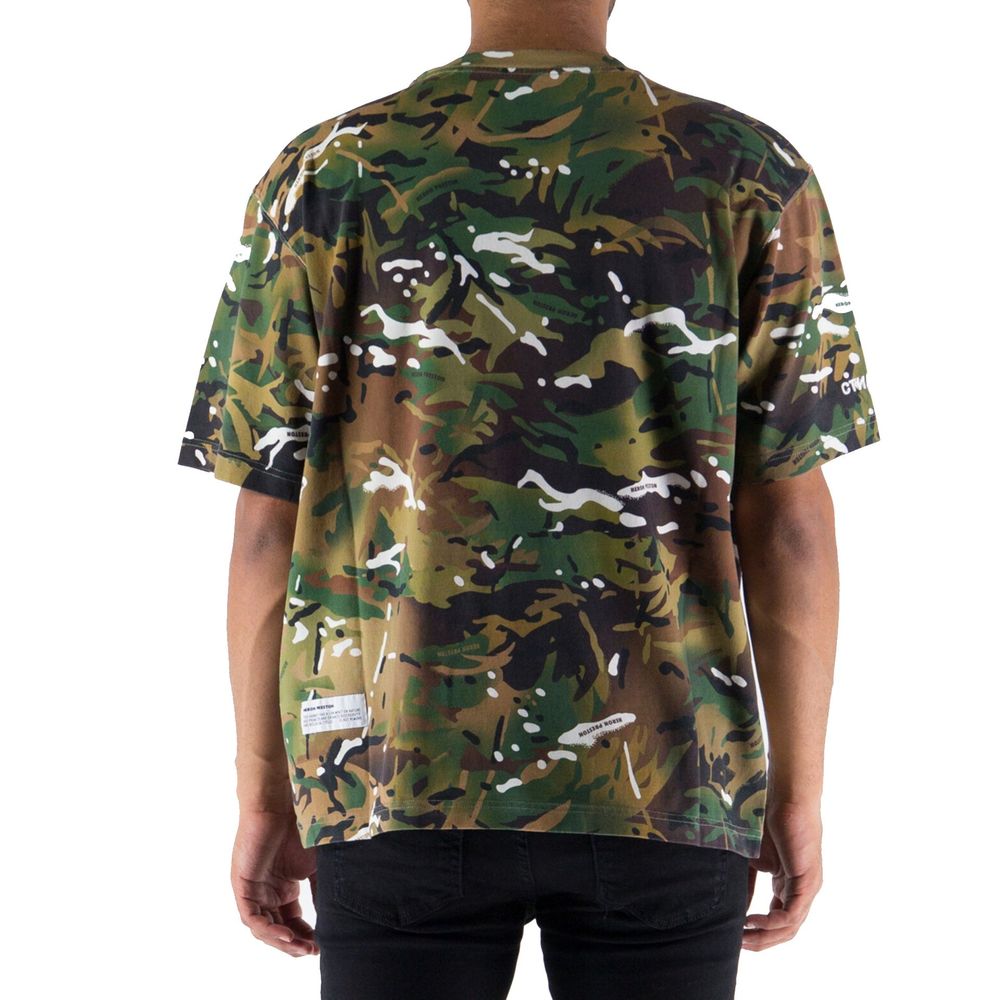 T-shirt camouflage Heron Preston