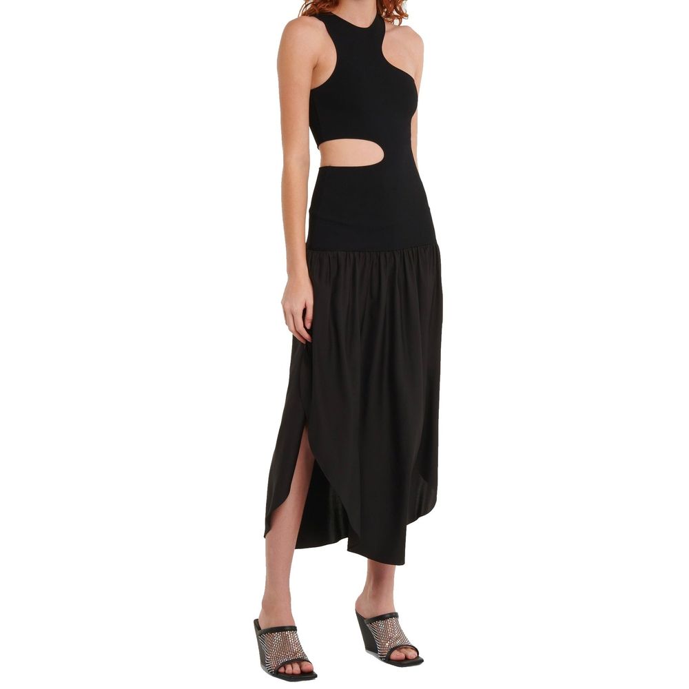 Robe longue découpée en soie Stella McCartney