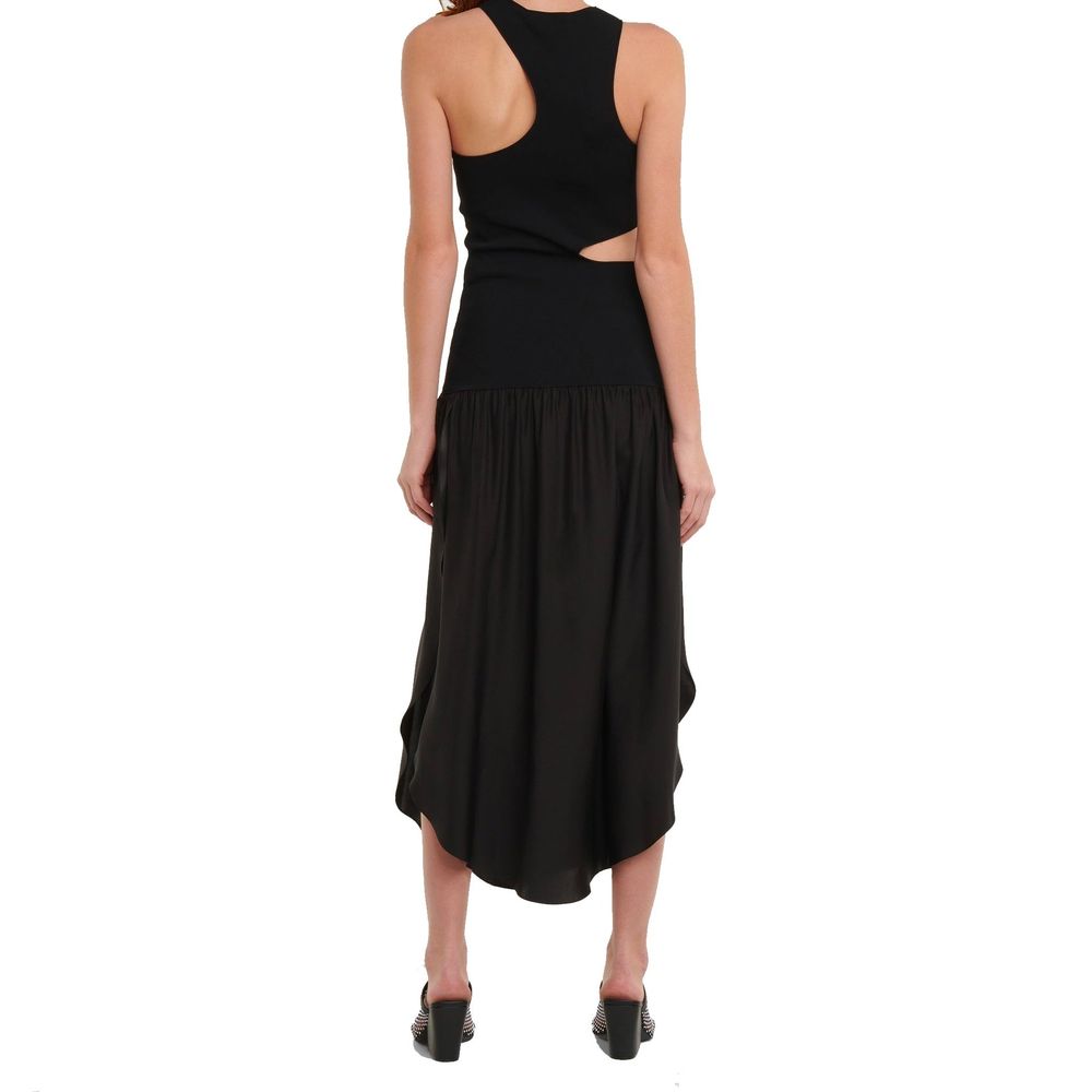 Robe longue découpée en soie Stella McCartney