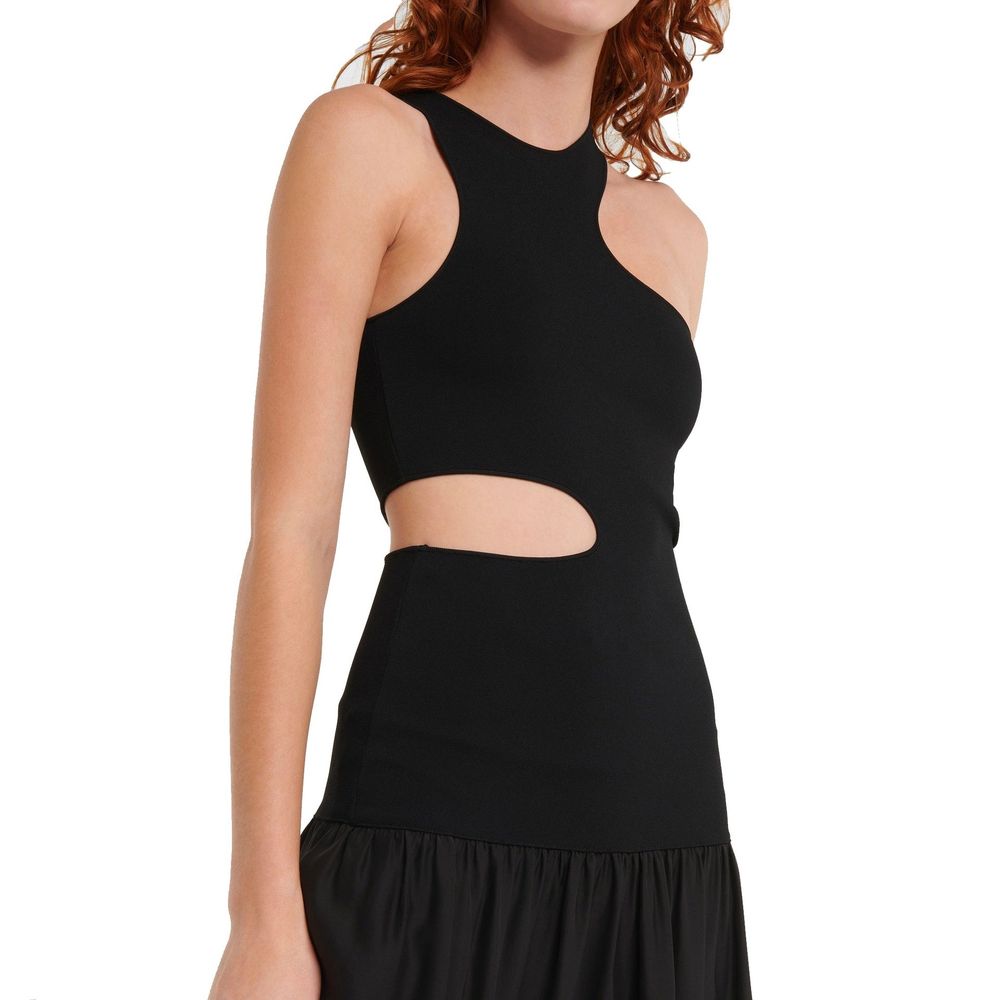 Robe longue découpée en soie Stella McCartney