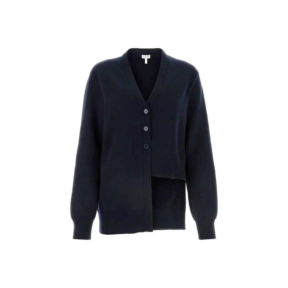 Cardigan asymétrique en cachemire Loewe