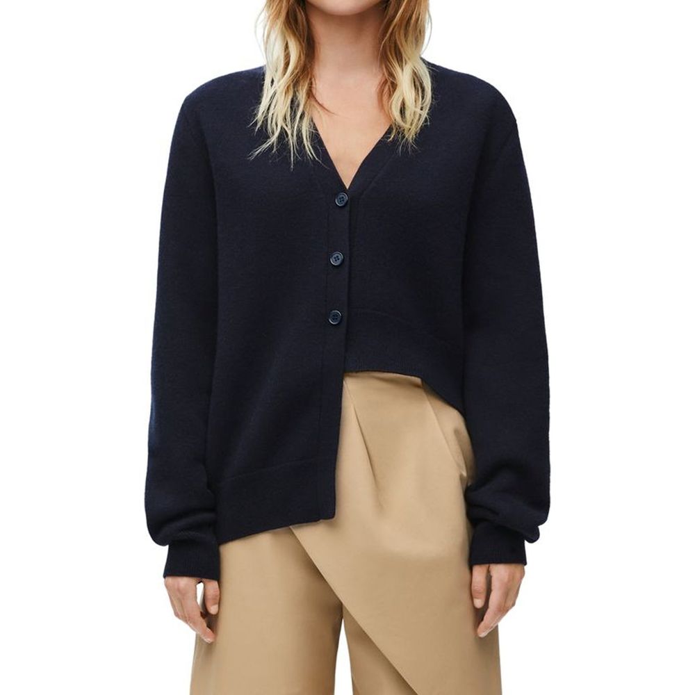 Cardigan asymétrique en cachemire Loewe
