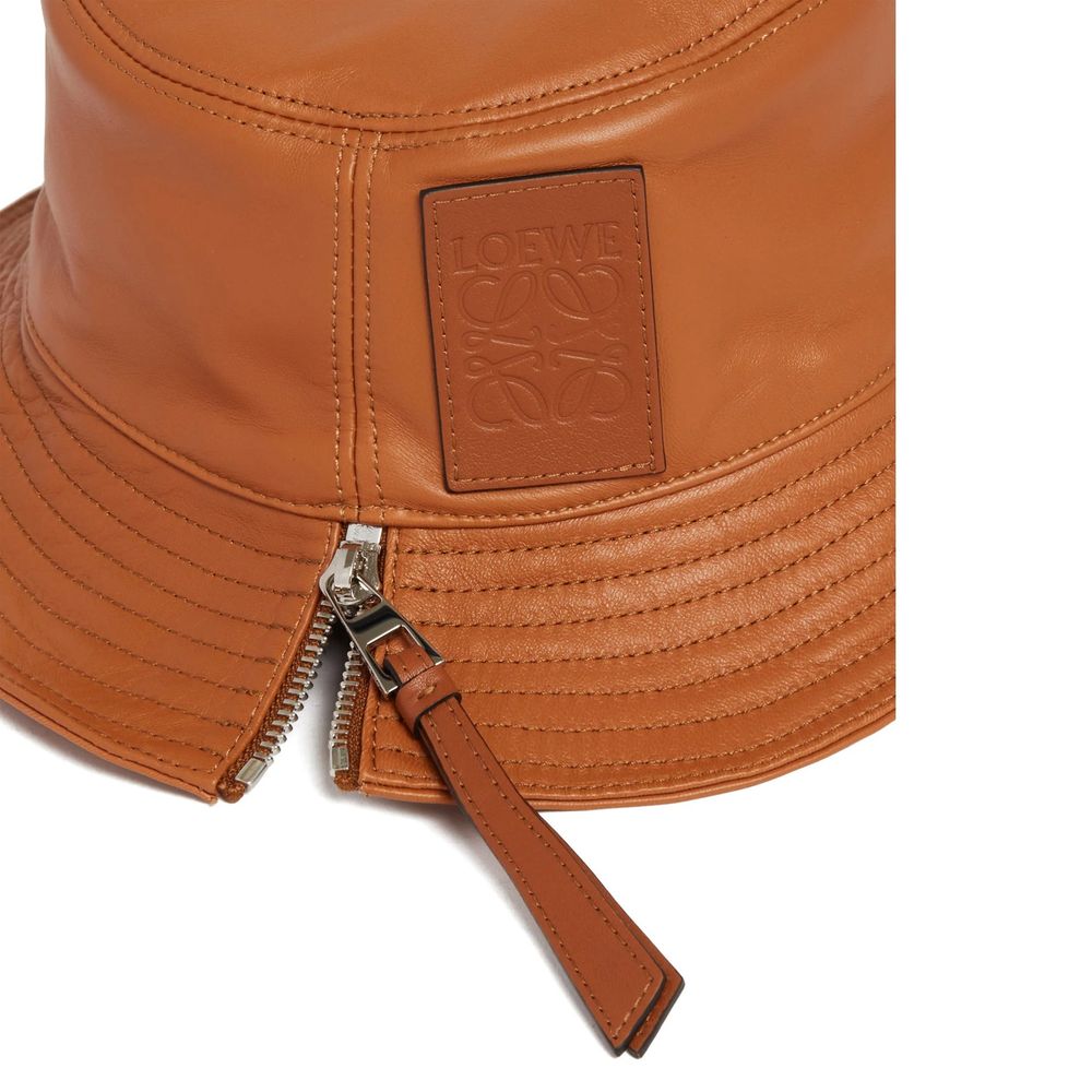 Chapeau de pêcheur en cuir Loewe