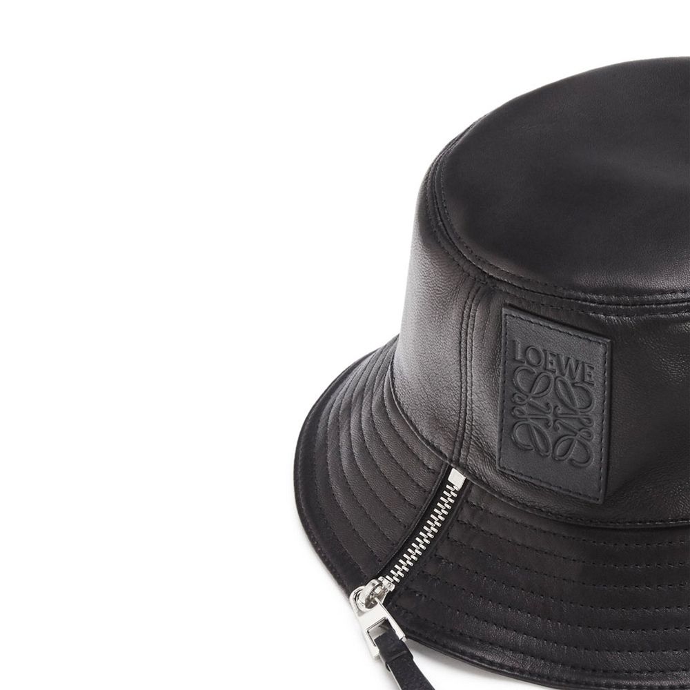 Chapeau de pêcheur en cuir Loewe