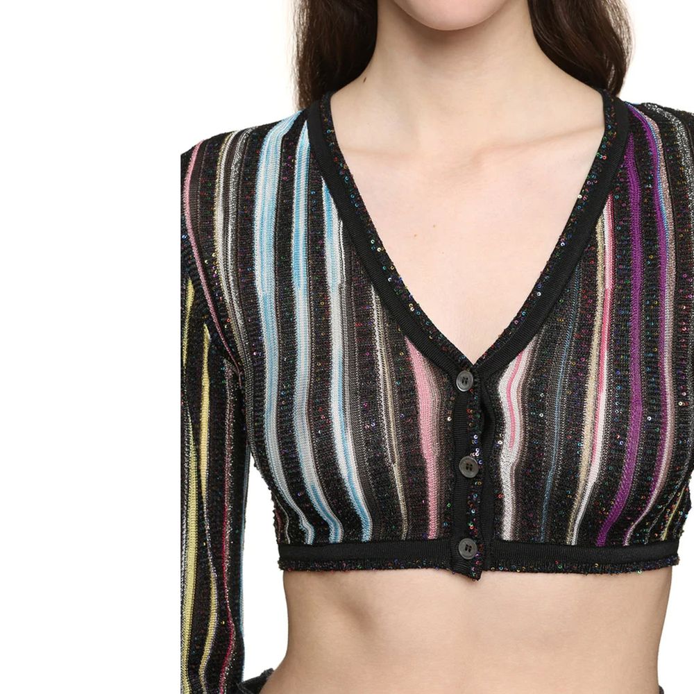 Cardigan en maille jacquard Missoni