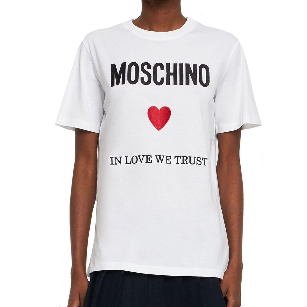 T-shirt Moschino Couture In Love We Trust