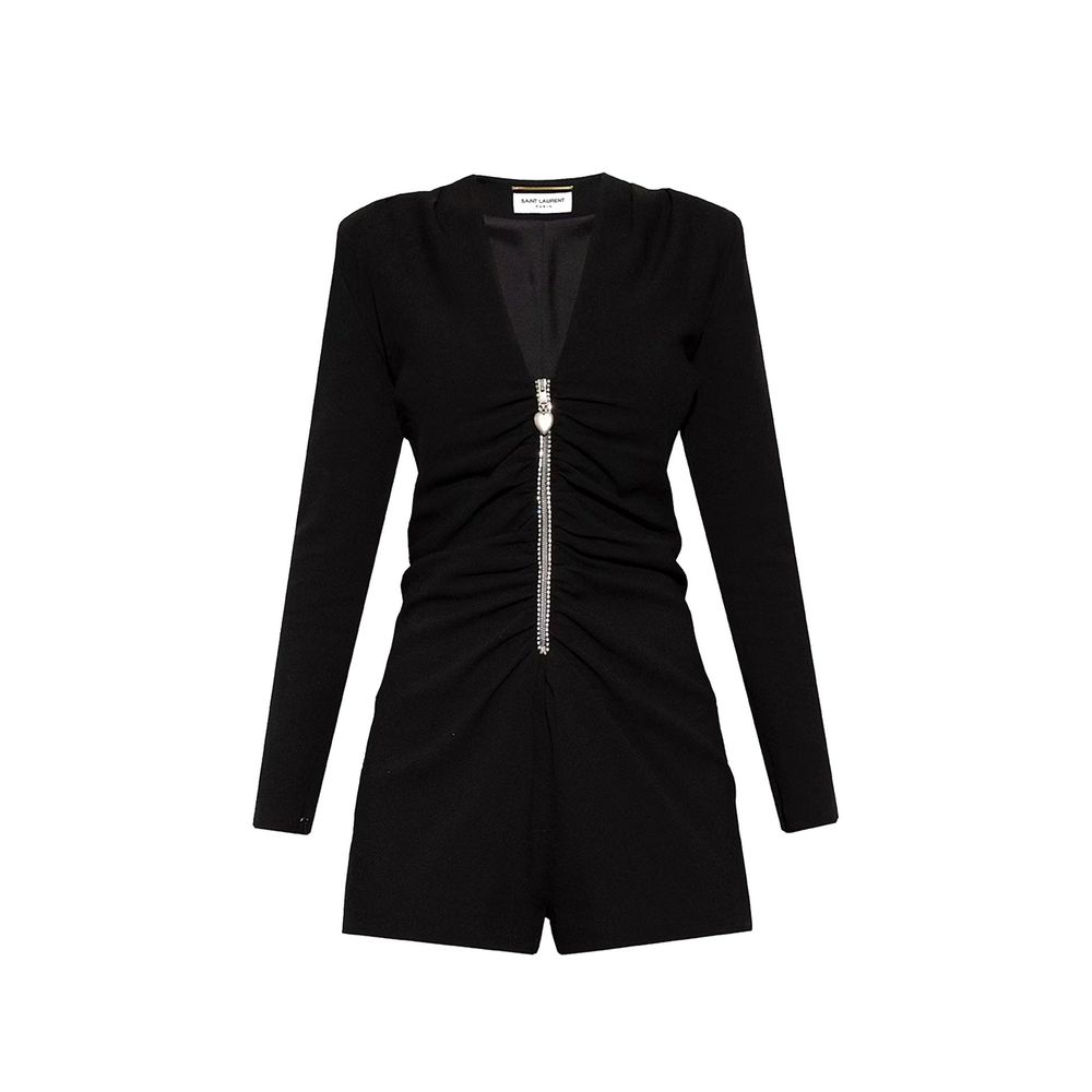 Saint Laurent Long Sleeve Jumpsuit