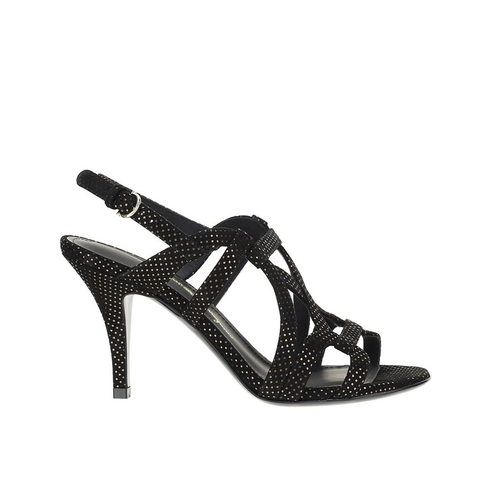 Salvatore Ferragamo Gal Heel Sandals by Salvatore Ferragamo