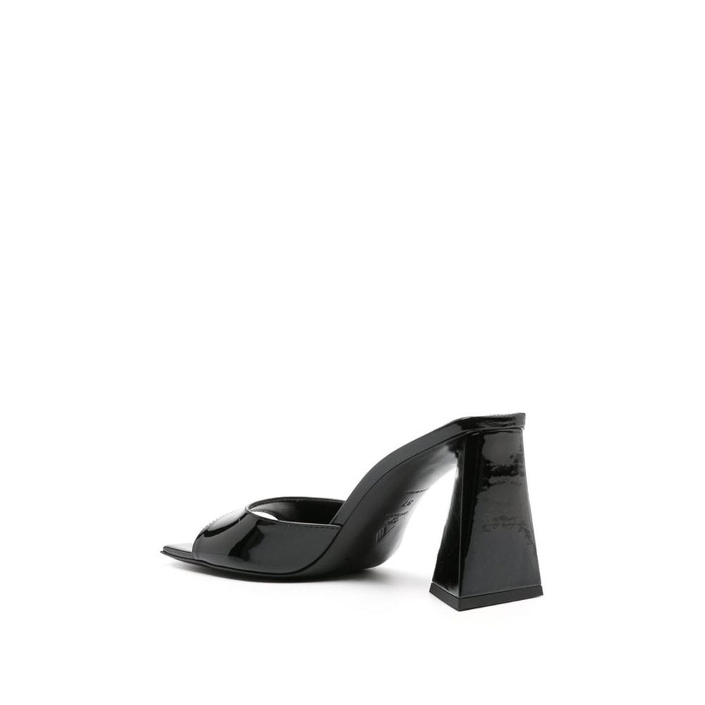 The Attico Mini Devon 85 Leather Sandals by The Attico