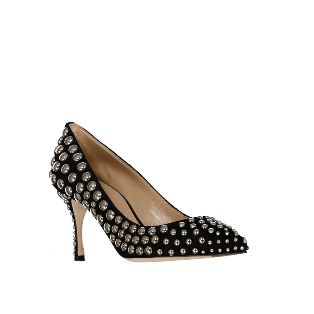 Escarpins en cuir cloutés Sergio Rossi Godiva 075