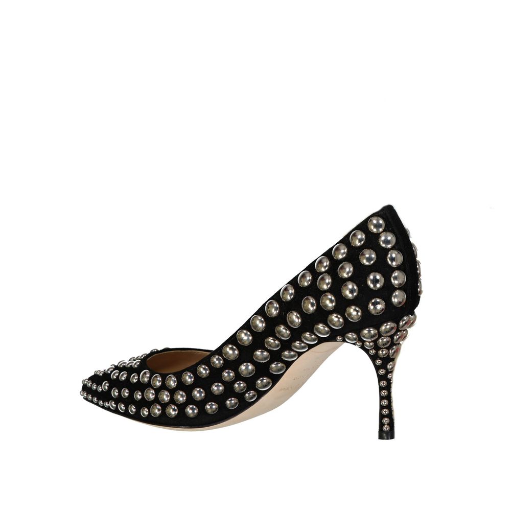 Escarpins en cuir cloutés Sergio Rossi Godiva 075