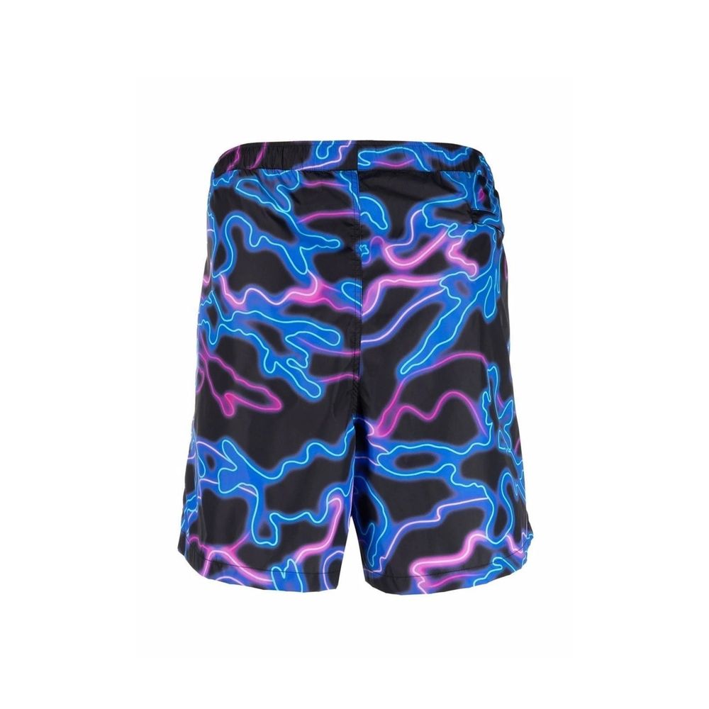 Valentino Neon Print Swim Shorts