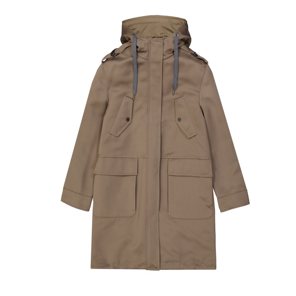Brunello Cucinelli Blend Cotton Parka by Brunello Cucinelli