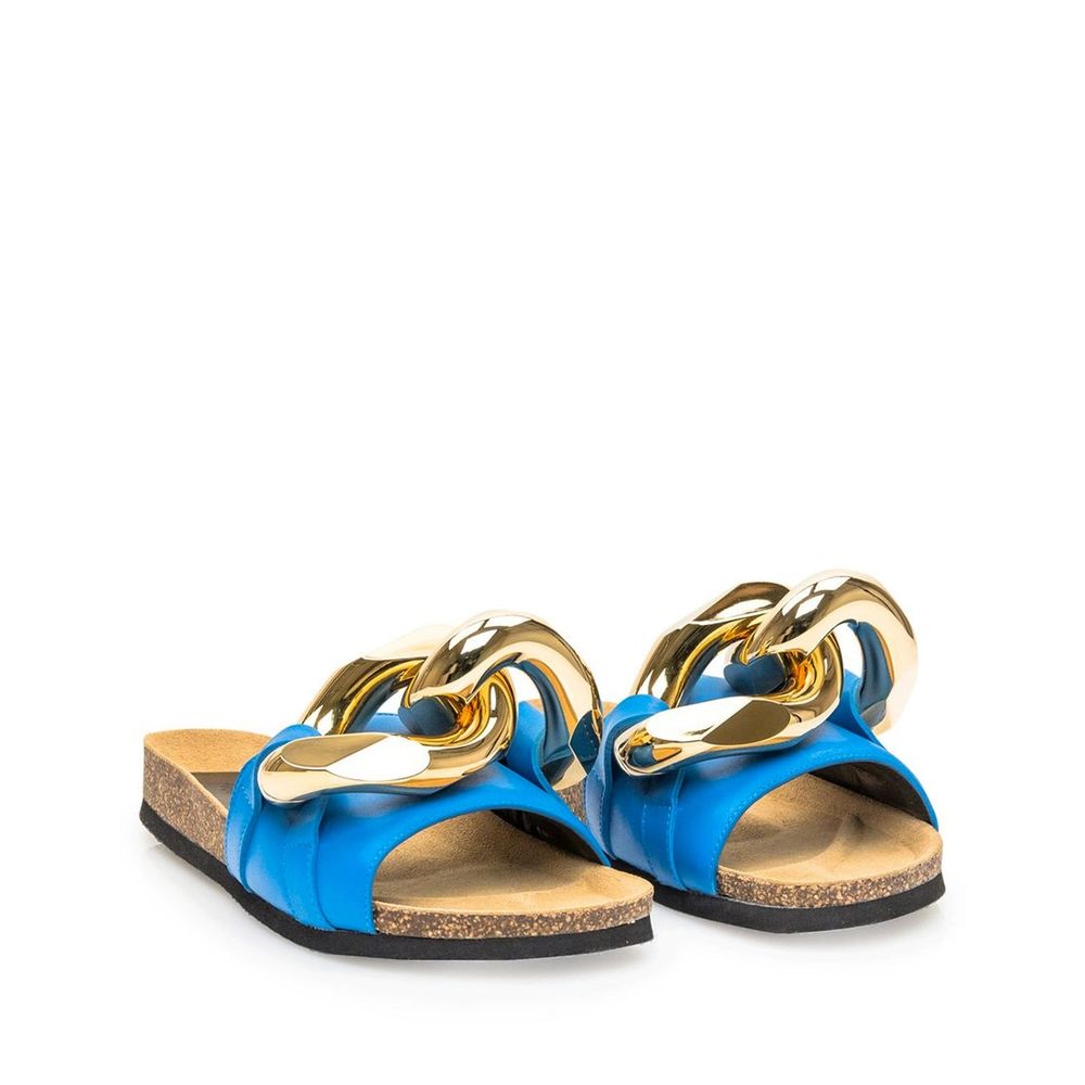 Jw Anderson Leather Flat Sandals by Jw Anderson