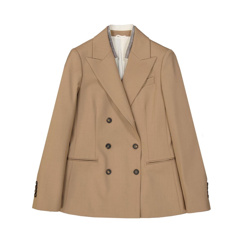 Brunello Cucinelli Wool Jacket by Brunello Cucinelli