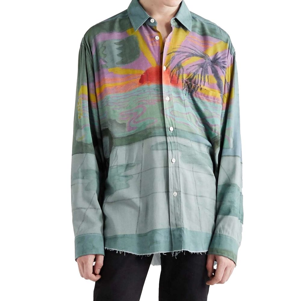 Chemise imprimée Céline