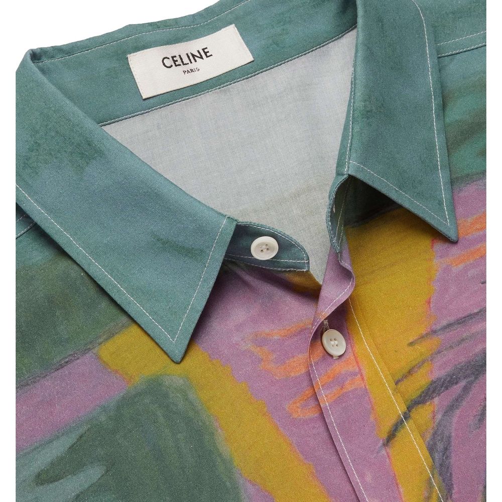 Chemise imprimée Céline